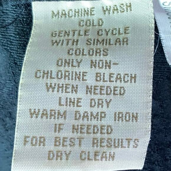 ISLAND REPUBLIC Black Casual Dress Button Front Shirt Men’s Size L - Picture 4 of 10